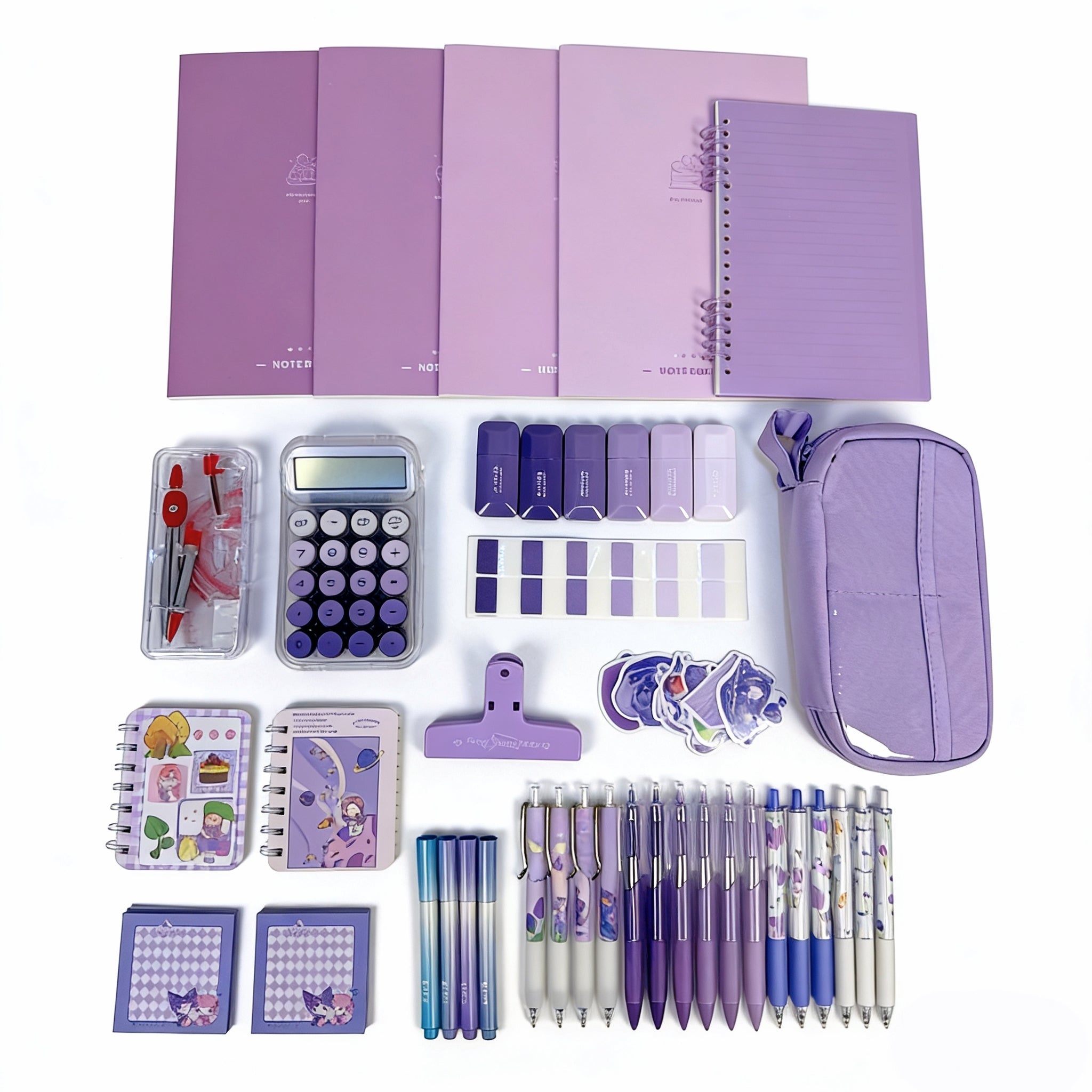 Purple - themed Stationery set 💜